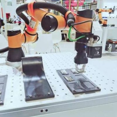 Achse Cobot AUBO I16 6 für Be- und Entladung als kooperativen Roboter