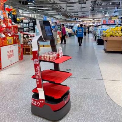 Künstliche Intelligenz-Service-Roboter Nahrungsmittellieferungs-Roboter-Kellner-With AI