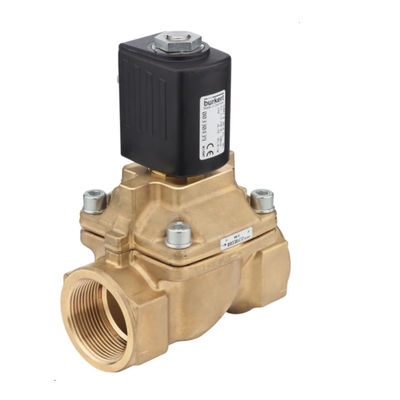 Burkert-Art 6407 als unterstützter ServoKolbenschieber 2/2-Way passend für Gas und Dampf des Ventilkörpers