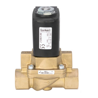 Burkert-Art 6407 als unterstützter ServoKolbenschieber 2/2-Way passend für Gas und Dampf des Ventilkörpers