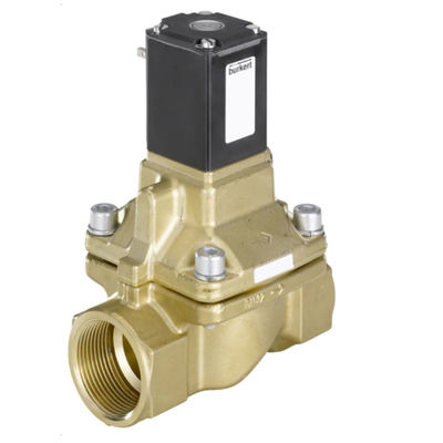 Burkert-Art 5404 Magnetventil mit Servo-unterstütztem 2/2-Way als Kolbenschieber von Ventil-Teilen