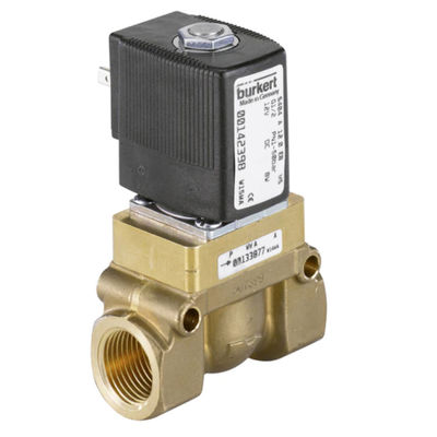 Hochdruckbeständig 3/2 Laufend Burkert Messing-Solenoidventil 6524 für Drucksenkende Kugelventile