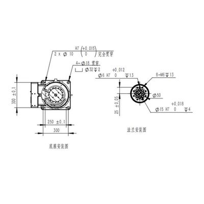 6 Achsen-Roboterarm, der TKB4600-12KG-1435mm für Malerei als Malerei-Roboter malt