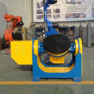Rotationsschweißpositionierer China mit Schweißroboter zur Automatisierung als Schweißpositionierer