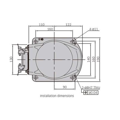 6 Achsen-Industrieroboter-Arm RS007N für den Materialtransport als Montageroboter