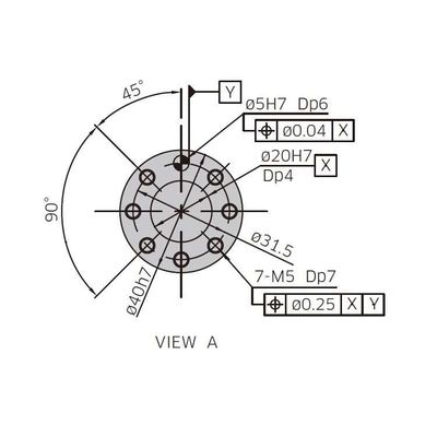 6 Achsen-Industrieroboter-Arm RS007N für den Materialtransport als Montageroboter