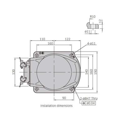Des Roboter-Arm-Handhabungsroboter industrielle RS007L 6 Achsen-Roboterarm-der Nutzlasten-7kg