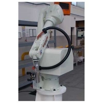 Kawasaki RS010N 6 Achsen Roboterarm mit CNGBS Schweißpositionierer für Schweißroboter