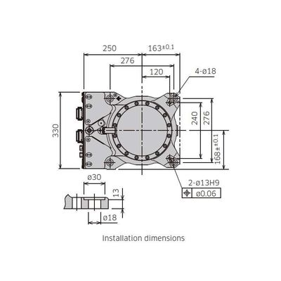 6 Achsen Industrie-Roboterarm RS010L mit CNGBS-Greifer für die Handhabung von Automatisierung als Industrie-Roboter