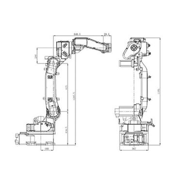 Automatischer Schweißroboter SF6-C1440 6 Achsen Industrieroboterarm zur Automatisierung