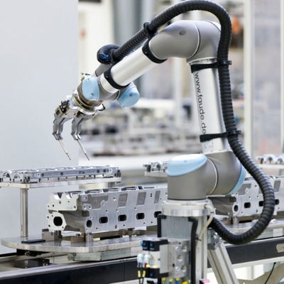 Achsen-Greifer-Maschinerie-Industrie-Ausrüstungs-Auswahl des Industrieroboter-UR5 Universalroboterdes arm-6 und Platz-Maschine