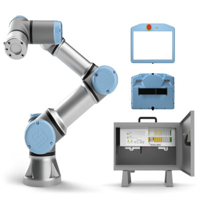 Achsen-Roboter-Arm Cobot des Industrieroboter-UR5e der Universalitäts-6 mit Greifer-Poliermaschine