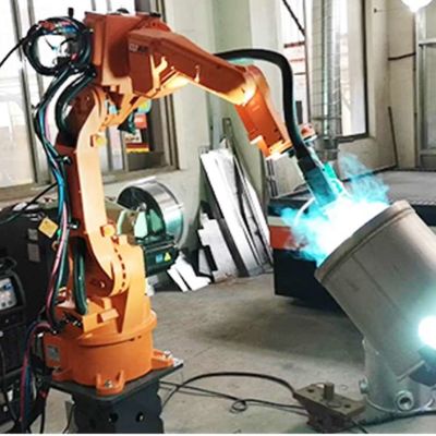 Schweißender Roboterroboter des arm-6 der Achsen-QJR6-3 China mit Mig-Schweißer-Schweißens-Roboter
