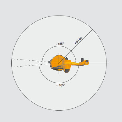 Des Kuka Kr-470 Achse PA-Roboter-Palettierungsroboter-Arm-6 mit dem Palettierungsroboter-Arm der Nutzlasten-470kg