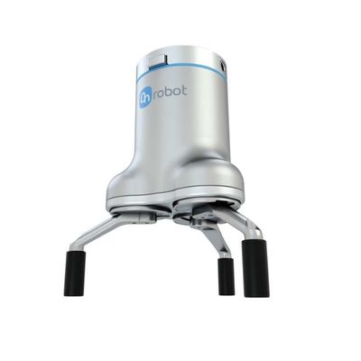 Roboter-Kooperation mit 3FG15 Drei-Finger-Flexibel-Greifer mit Roboterarm als Roboter-Greifer