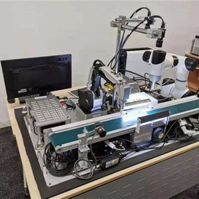 Kollaborativer Roboterarm 6 Achse CR3 China Roboter mit CNGBS Roboter Gripper als Cobot Handling