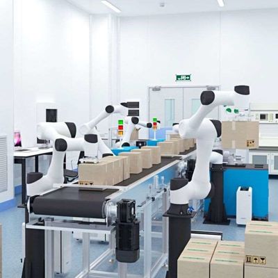 Kollaborativer Roboterarm 6 Achse CR16 China Roboter mit CNGBS Roboter Gripper Nutzlast 16kg als Cobot