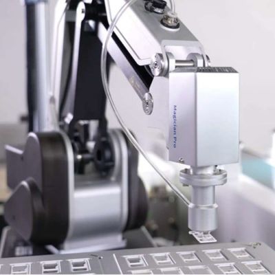 Desktop Roboterarm 4 Achsen MG400 Roboter China mit CNGBS Roboter Gripper als kollaborativer Roboter