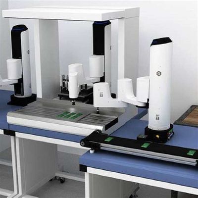 Scara Robot China M1 Kollaborationsroboter mit Greifer für die visuelle Sortierungsautomatisierung als Cobot