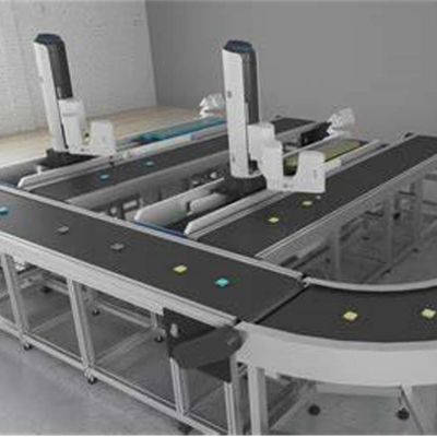 Scara Robot China M1 Kollaborationsroboter mit Greifer für die visuelle Sortierungsautomatisierung als Cobot