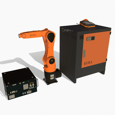 Industrieller schweißender Roboter KR6 R900 die Achse des Roboter-Arm-6 mit anderer schweißende Ausrüstungs-Nutzlast des 3 Kilogramm-Schweißgeräts