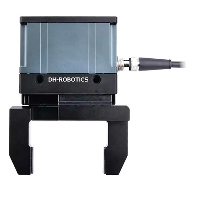 Industrieparallel elektrischer Greifer PGI-140 mit Roboterarm für das Auswählen und Platzieren als Robotergreifer
