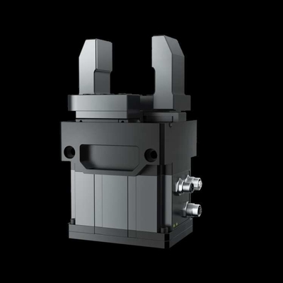 Industrieparallel elektrischer Greifer PGI-140 mit Roboterarm für das Auswählen und Platzieren als Robotergreifer