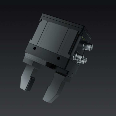 Industrieparallel elektrischer Greifer PGI-140 mit Roboterarm für das Auswählen und Platzieren als Robotergreifer