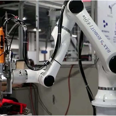 Kooperationsroboter Hans E15 mit CNGBS-Roboter-Schnellwechselgerät Universalroboterarm 6 Achsen Cobot
