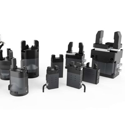 China Robot Electric Gripper PGS-5 kombiniert mit CNC-Roboterarm zum Auswählen und Platzieren als Cobot