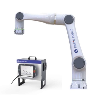 Pick and Place Roboter Hans E18 mit CNGBS Robotergriff und 6-Achsen-Roboterarm als Cobot-Roboter