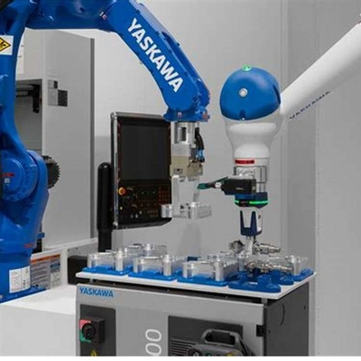 Universaler Roboterarm 6 Achse GP25-12 mit CNGBS-Reiniger für die Pelletierung als Industrieroboter