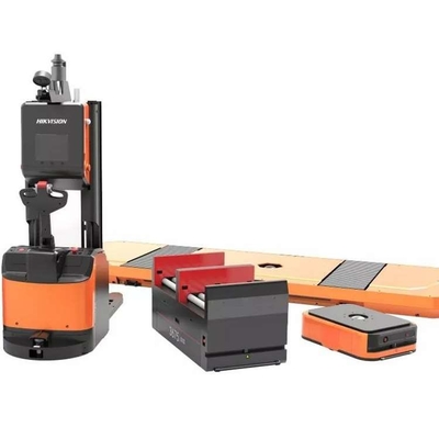 Mobiler AGV-Roboter Q2L-300A mit CNGBS Cobot-Roboter für die automatisierte Materialbearbeitung als AGV