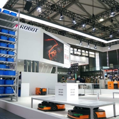 AGV-Roboter Q7-1500D Slam / QR-Code Navigation mit CNGBS Cobot-Roboter für Material-Handling-Roboter