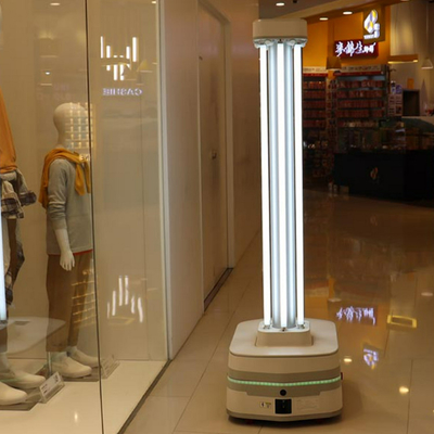 Geek+ AGV-Roboter-heller intelligenter UVdesinfektions-UVroboter der öffentliches Gesundheitswesen-Wächter