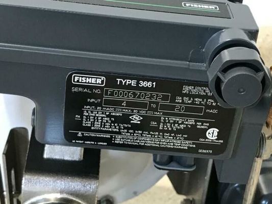 Fisher 3660 3661 Ventil-Stellwerk, das Auslöser 1250 1250R 3024S und GX anbringt