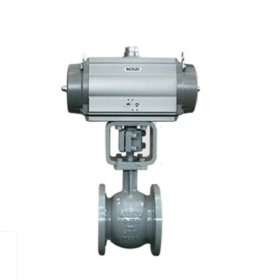 Kugel-Regelventil KOSO 220C mit pneumatischem Auslöser 6400RB
