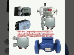 Neues und Original Spiraxsarco-Ventil KE73 mit Burkert-Steuerung und Masoneilan-Positionierer SVI1000/SVI2 auf Lager zum Verkauf