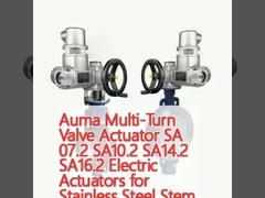 Auma Multi-Turn Valve Actuator SA 07.2 SA10.2 SA14.2 SA16.2 Elektrische Aktuatoren für Edelstahl-Ständer Pneumatisches Steuerventil Keystone F9-Serie Schmetterlingsventil