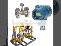 Das Ventilschaltgerät umfasst einen Emerson Rosemount 8800 Multivariable Flowmeter und einen 2088 Drucktransmitter.